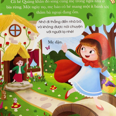 5 Phút Đọc Truyện Cùng Con Yêu - Cô Bé Quàng Khăn Đỏ Và Những Truyện Cổ Tích Kinh Điển Khác