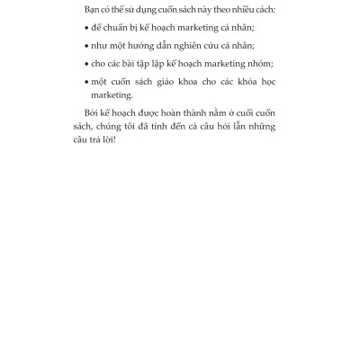 Marketing Plan - 9 Bước Xây Dựng Chiến Lược Thương Hiệu Chuyên Nghiệp