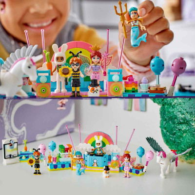 Đồ Chơi Lắp Ráp Tiệc Hóa Trang Chủ Đề Kỳ Lân Và Tiên LEGO FRIENDS 42661 (261 chi tiết)