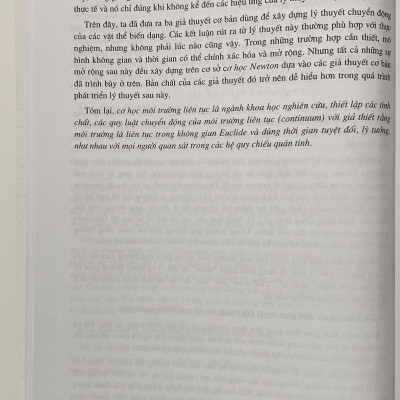 Sách - Cơ Học Môi Trường Liên Tục - Tái Bản Có Chỉnh Sửa, Bổ Sung