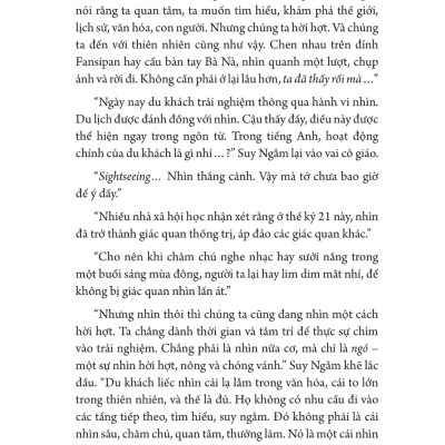 Vẻ Đẹp Của Cảnh Sắc Tầm Thường - Hay Vì Sao Chúng Ta Cần Thay Đổi Cách Thưởng Thức Thiên Nhiên - AL