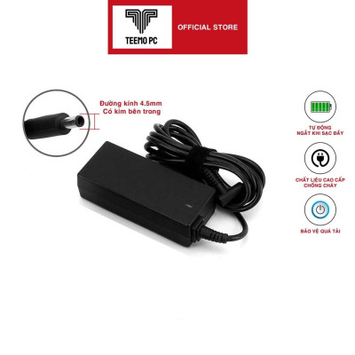 Sạc Tương Thích Cho Laptop Toshiba Satellite P500 P505 P500D Adapter 19V-3.42A - Hàng Nhập Khẩu New Seal TEEMO PC TEAC1385