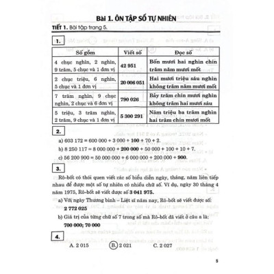 Hướng Dẫn Giải Vở Bài Tập Toán Lớp 5 - Tập 1 (Bám Sát SGK: Kết Nối Tri Thức Với Cuộc Sống )( HA)