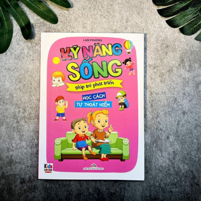 Sách - Kỹ Năng Sống Giúp Trẻ Phát Triển - Học Cách Tự Thoát Hiểm - Việt Thư