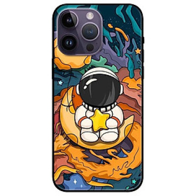 Ốp lưng dành cho Iphone 14 - Iphone 14 Plus - Iphone 14 Pro - Iphone 14 Pro Max - Du Hành Ôm Sao Vàng