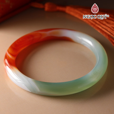 Vòng chalcedony uyên ương - Ngọc Quý Gemstones