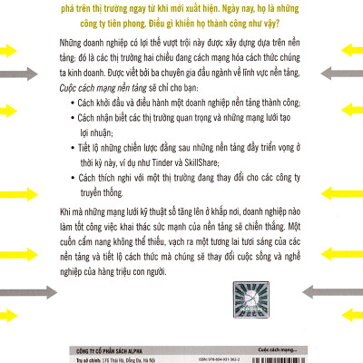 Cuộc Cách Mạng Nền Tảng - Platform Revolution (Quà Tặng Card đánh dấu sách đặc biệt)