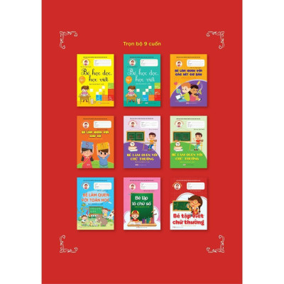 Sách - Khởi Đầu Cho Bé Vào Lớp 1 - Bé Tập Viết Chữ Thường - Tân Việt Books