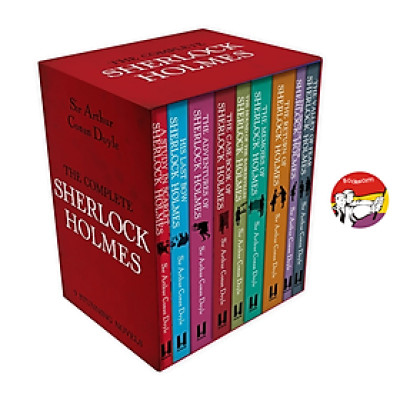 Sách - The Complete Sherlock Holmes by Arthur Conan Doyle - The complete box set collection