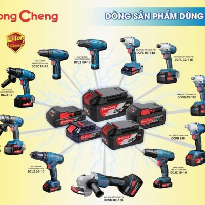 MÁY VẶN VÍT DÙNG PIN 20V DONGCHENG DCPL03-14 EM (GỒM 2 PIN 20V/4AH) - HÀNG CHÍNH HÃNG
