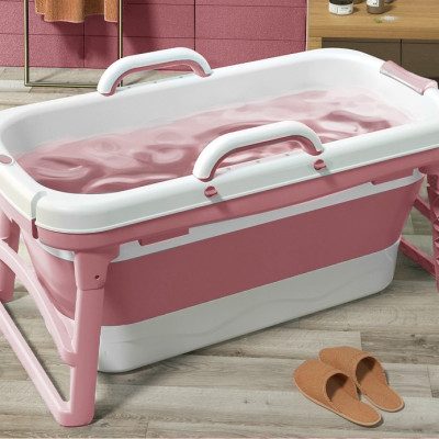 Bồn Tắm Gấp Gọn Người Lớn Dài 118cm Chất Liệu Silicon Cao Cấp, Thiết Kế Chắc Chắn, An Toàn -hàng chính hãng