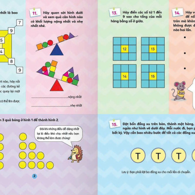 Sách Khám Phá Tiềm Năng Con Trẻ - Trò Chơi Hack Não