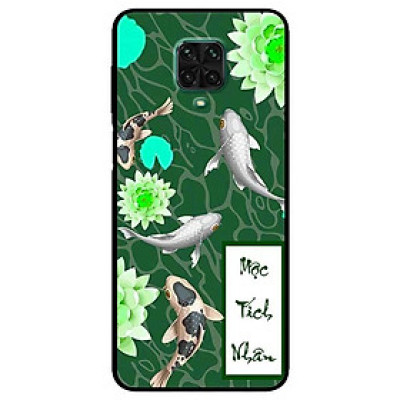 Ốp lưng dành cho Xiaomi Redmi 9s - 9 Pro - 9 Promax mẫu Cá Koi  Mộc