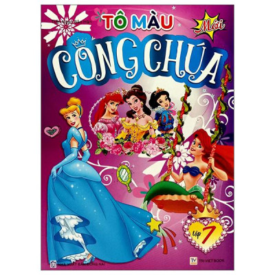 Sách - Tô Màu Công Chúa - Tập 7