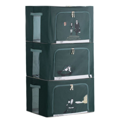 Bộ 3 Túi Đựng Chăn Màn Khung Sắt Gấp Gọn miDoctor (CÓ CHỌN MÀU)