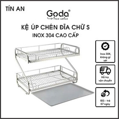 Kệ Chữ S 2 Tầng Tiện Ích Goda PT955