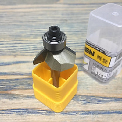 Mũi phay, mũi soi, mũi cắt vát cạnh 45 độ ổ bi 1/4"x3/8" (9.52mm) ARDEN