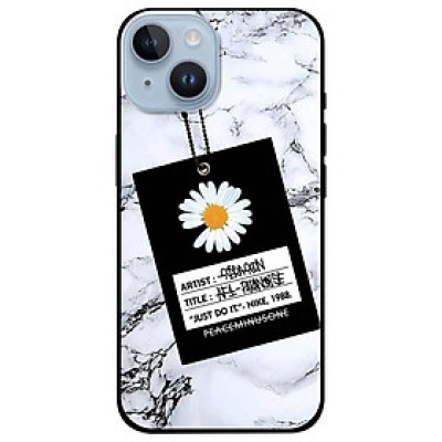 Ốp lưng dành cho Iphone 14 - Iphone 14 Plus - Iphone 14 Pro - Iphone 14 Pro Max - Cúc Nền Đá