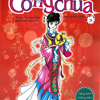 Tô Màu Công Chúa (Tập 5) - Tặng Kèm Miếng Dán Trang Sức