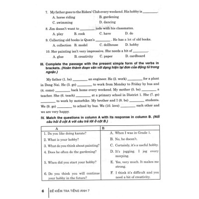 SÁCH - đề kiểm tra tiếng anh 7 (dùng kèm sách giáo khoa kết nối)-HA-MK