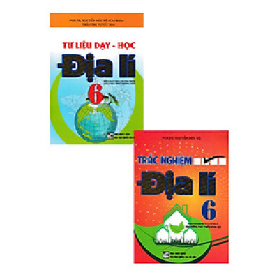 Combo Sách Tham Khảo Địa Lý Lớp 6 Biên Soạn Theo Chương Trình Giáo Dục Phổ Thông Mới (Bộ 2 Cuốn) (HA)