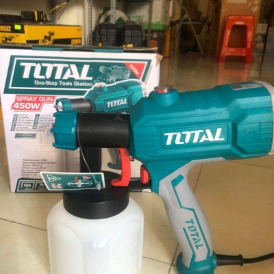 MÁY PHUN SƠN BẰNG ĐIỆN 450W 800ML TOTAL TT3506 - HÀNG CHÍNH HÃNG