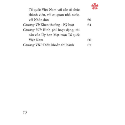 Điều lệ Mặt trận Tổ quốc Việt Nam