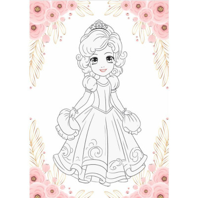 Sách - Tô Màu Princess - Công Chúa Kiêu Sa - Việt Thư