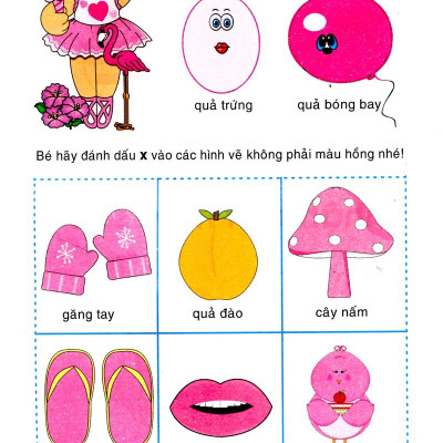 Bé Làm Quen Với Môn Toán - Bé Tô Số Và Nhận Biết Màu Sắc: Quyển 1