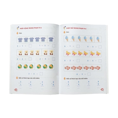 Sách - Bé học toán ( Hành trang cho bé tự tin vào lớp 1)