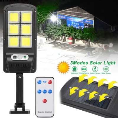 1 ĐÈN CHIẾU SÁNG ĐIỆN NĂNG LƯỢNG MẶT TRỜI CẢM BIẾN TỰ ĐỘNG BẬT TẮT ĐÈN ÁNH SÁNG HỒNG NGOẠI THÔNG MINH