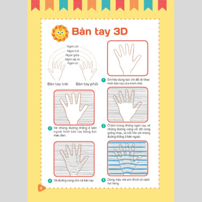 Tập Vẽ Tranh 3D - Khơi Nguồn Sáng Tạo - Cấp Độ 2 - Sự Vật Quanh Em