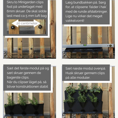 1m2 Khung Trồng Rau Sạch Đứng Ban Công Chung Cư Minigarden Vertical Phong Cách Châu Âu (gồm 8 module và 1 khay hứng nước) Không Kèm Hệ Thống Tưới Nhỏ Giọt và năng suất rau sạch đạt gấp 3 lần bình thường