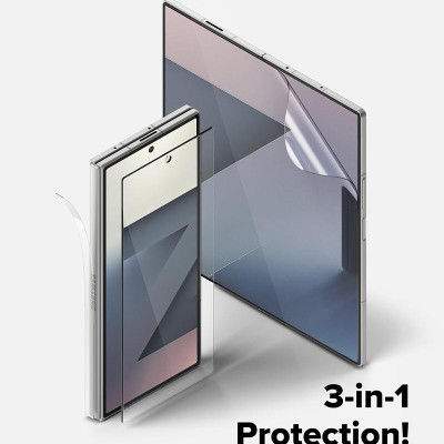 Bộ dán màn hình cho Samsung Galaxy Z Fold 7 RINGKE 3-in-1 Protector Pro - Hàng Chính Hãng