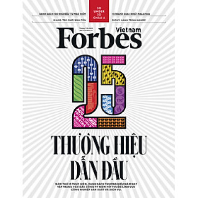 25 Thương hiệu dẫn đầu - Tạp chí Forbes Việt Nam kỳ 143/144 (Tháng 7 + 8/2025)