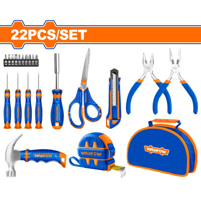 BỘ 22 MÓN DỤNG CỤ CẦM TAY TIỆN DỤNG WHSAM22 WADFOW - HÀNG CHÍNH HÃNG
