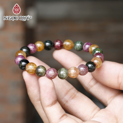 Vòng tay đá tourmaline 9mm AAA - Ngọc Quý Gemstones