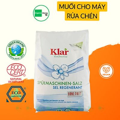 Muối cho máy rửa chén dạng hạt 2kg (Almawin - Klar)
