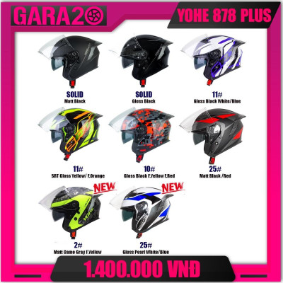 LÓT MŨ BẢO HIỂM YOHE 878 - GARA20