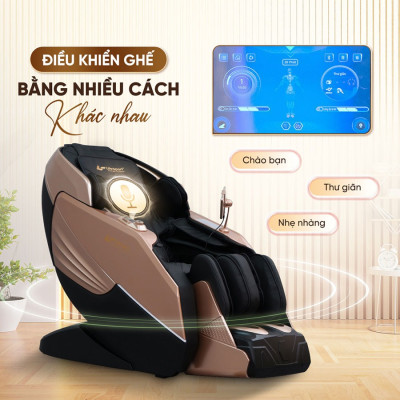 Ghế Massage Toàn Thân Lifesport LS-660E, Ghế Massage Với Hệ Thống Con Lăn Hiện Đại, Điều Khiển Bằng Giọng Nói