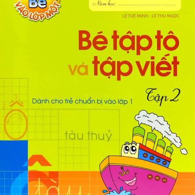 Bé vào lớp một ( Bộ túi 8 cuốn) - Tái Bản