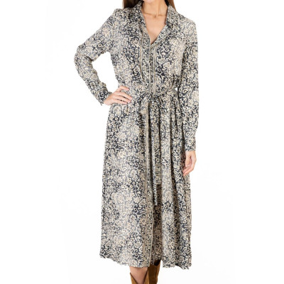 Maxi Sơ Mi Dài Tay Isla Bonita