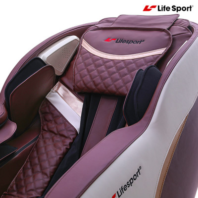 Ghế massage toàn thân LIFESPORT LS-368 [FULL QUÀ TẶNG] công nghệ mát xa nhiệt hồng ngoại tân tiến giúp thư giãn, giảm stress tại nhà 