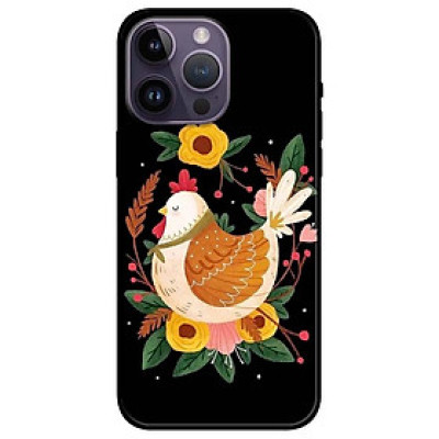 Ốp lưng dành cho Iphone 14 - Iphone 14 Plus - Iphone 14 Pro - Iphone 14 Pro Max - Gà Đen