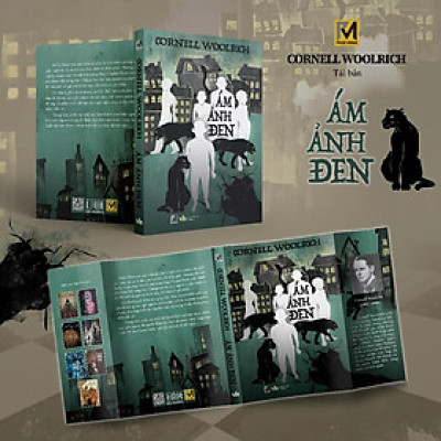 Sách Trinh Thám Đen, Tiểu Thuyết Trinh Thám - Ám Ảnh Đen (Tái Bản) - Cornell Woolrich - Phúc Minh Books