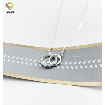 Dây chuyền bạc Ý 925 Huệ Ngân - Vô cực PP1781