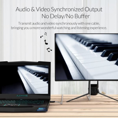 Cáp HDMI ORICO HD501-100-BK - chuẩn 2.0 4K/30Hz (dây dù) 10 mét - Hàng Chính Hãng