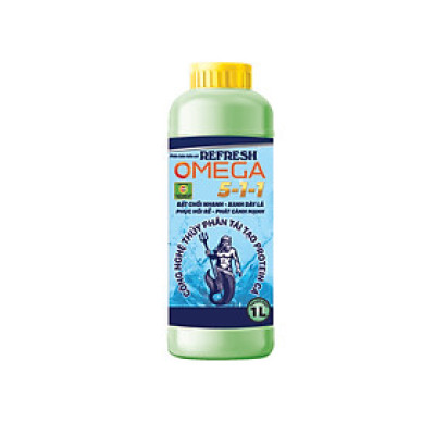 Phân bón đạm cá hữu cơ đậm đặc REFRESH OMEGA 5-1-1 Tây Ban Nha 1lít