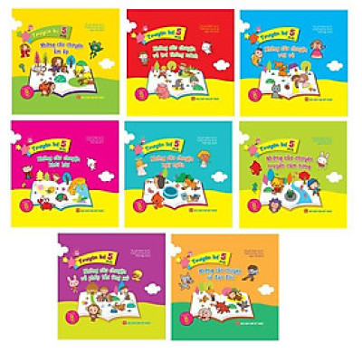 Sách: Combo Truyện Kể 5 Phút - Trọnbộ 8 Cuốn - TSTN