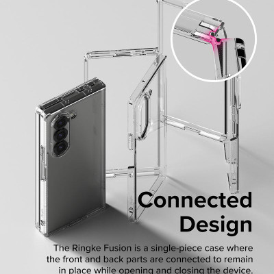Ốp lưng dành cho Samsung Galaxy Z Fold 6 RINGKE Fusion - Hàng Chính Hãng